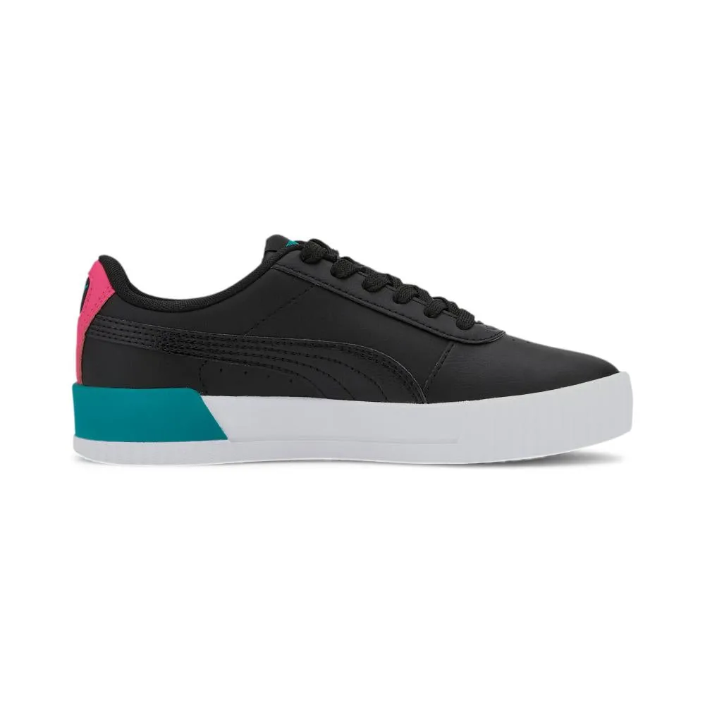 Puma Carina Vivid Jr 374695 02 black Moisture   Wicking Lining