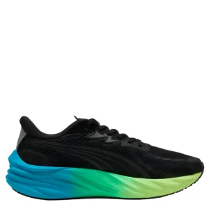PUMA Men's Velocity NITRO 4 Running Shoes in PUMA Black/Speed Blue AW25 arch - cup running wear