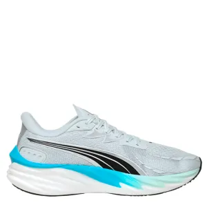 PUMA Men's Velocity NITRO 4 Running Shoes in Sea Glass/Speed Blue AW25 Anaerobic exercise