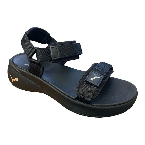 Puma Sandalo sportivo da donna Vola 384132 01 black Chill Time Casual Sandals for Men