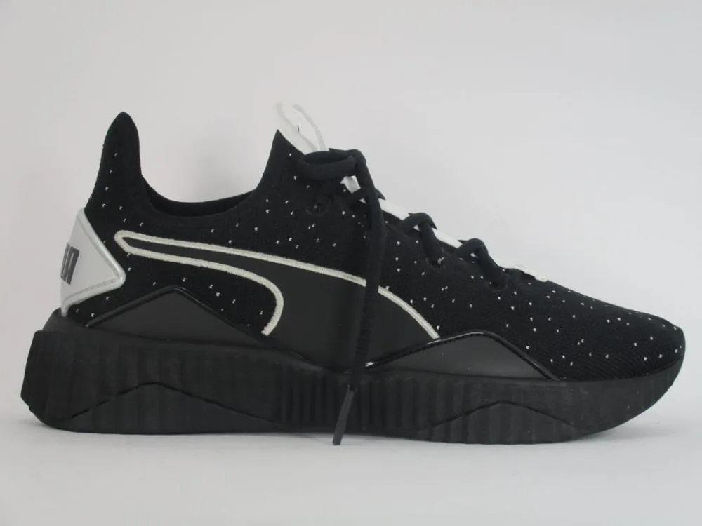 Puma scarpa da ginnastica da donna Defy Speckle 192450 02 nero Progressive Tread medium width