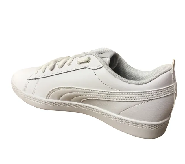 Amateur Puma scarpa sneaker da adulto Serve Pro Lite 374902 01 bianco-grigio argento