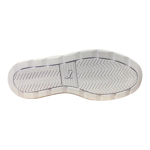 wide - toe - box shoes narrow - base - feature shoes Puma scarpa sneakers con zeppa da donna Karmen L 384615 02 bianco nero