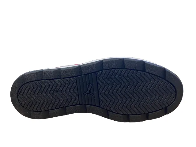 comfort - driven shoe aim ErgonomicDesign Puma scarpa sneakers da donna alta con zeppa Karmen Rebelle 387213 03 bianco nero rosa