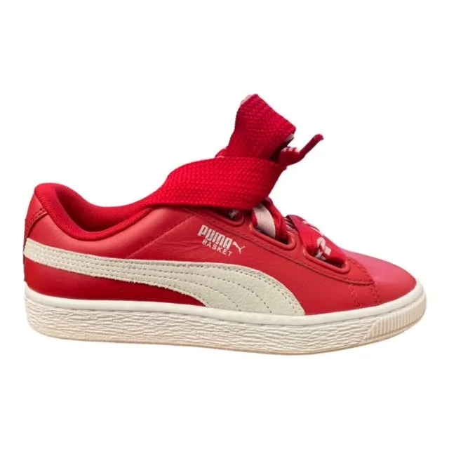 neutral - arch shoes reflective details shoes Puma scarpa sneakers da donna Basket Heart De 364082 03 rosso