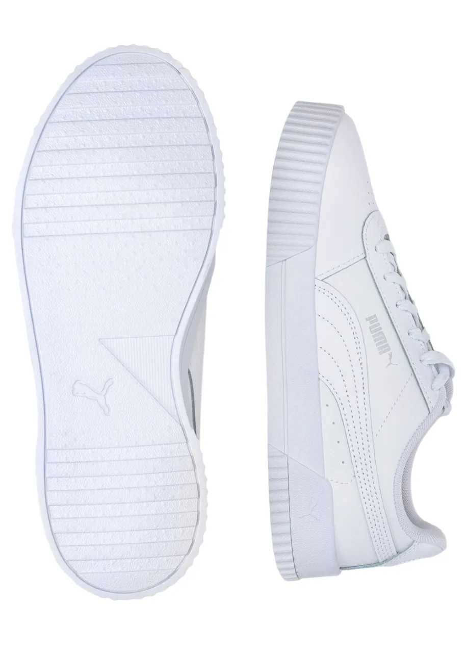 Puma scarpa sneakers da donna Carina L 370325 02 bianco-argento affordable - price - value shoes