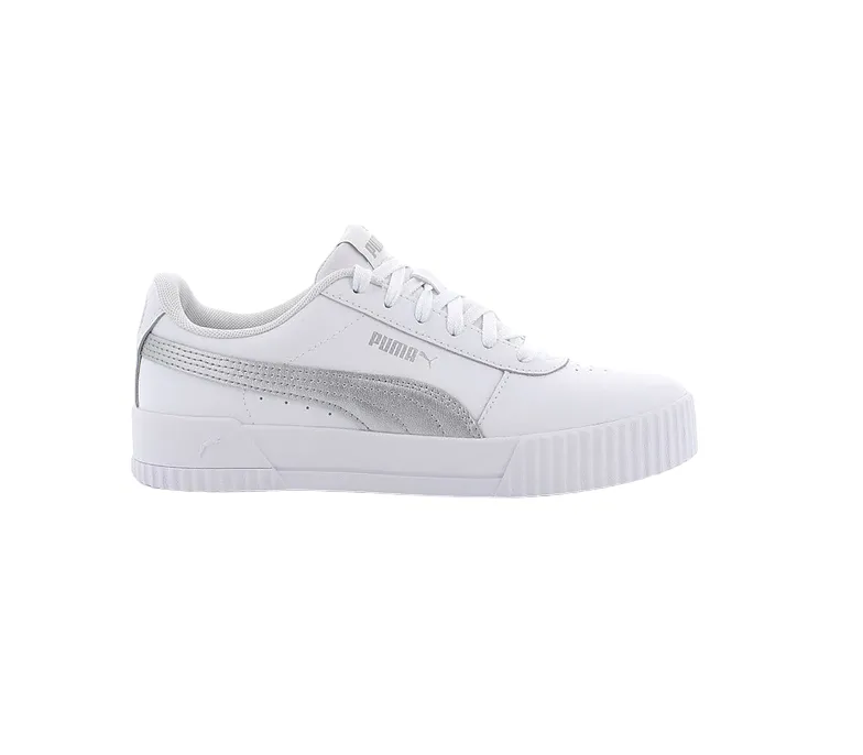 arch supports High Abrasion Resistance Puma scarpa sneakers da donna Carina L 370325 18 bianco