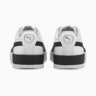 Puma scarpa sneakers da donna Carina L 370325 21 bianco nero Pressure Relief Inserts Hyper Elastic Foam