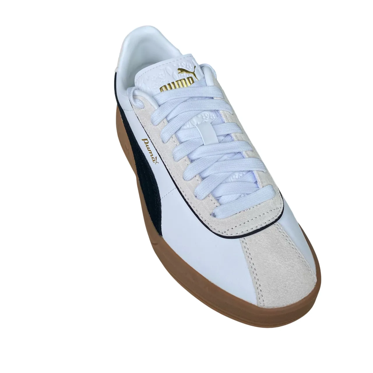 Puma scarpa sneakers da donna Club Klassika 400364-01 bianco-nero anti - slip running in smooth tracks shoes
