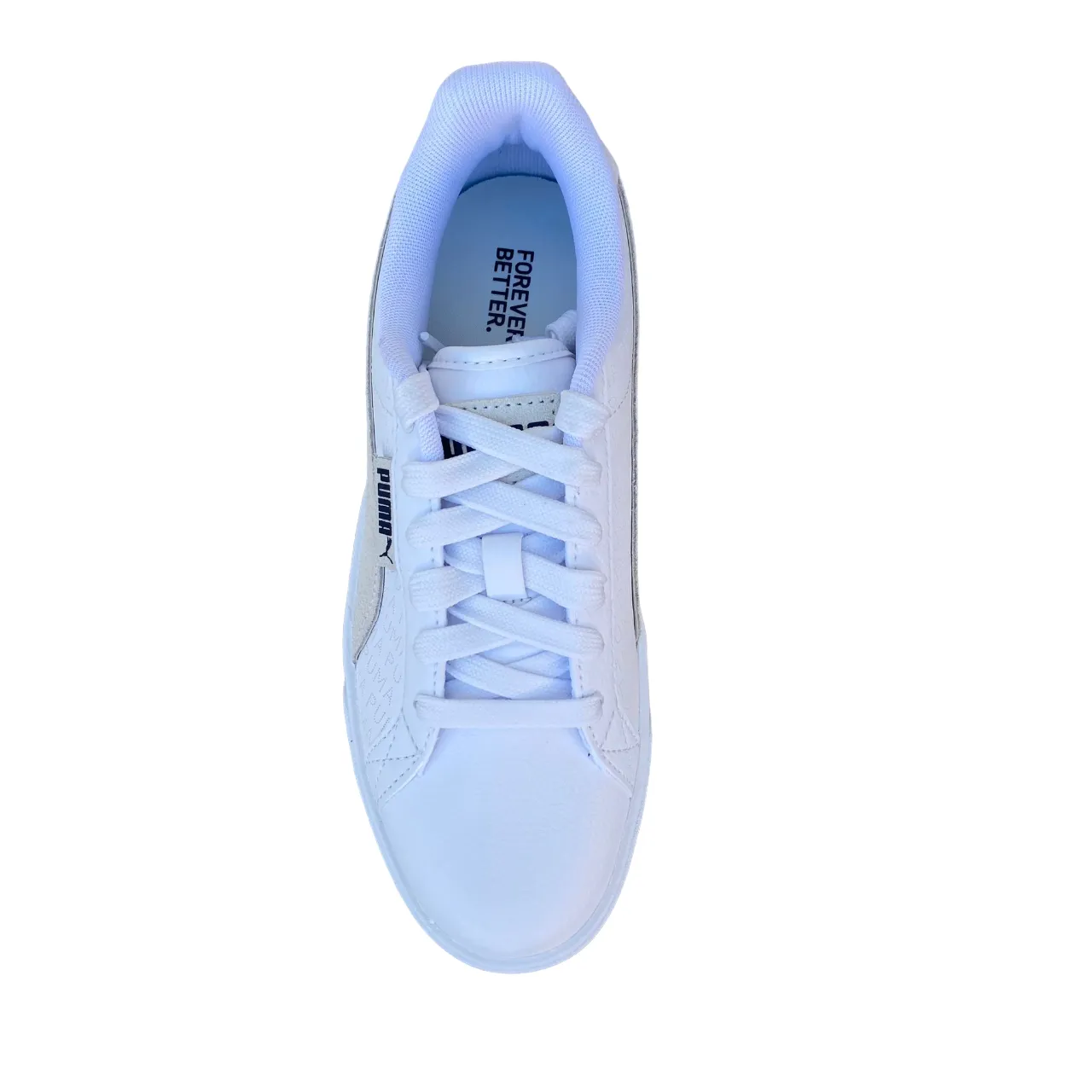 Puma scarpa sneakers da donna Karmen con Logo stampato 393194 01 bianco Mobility - improving