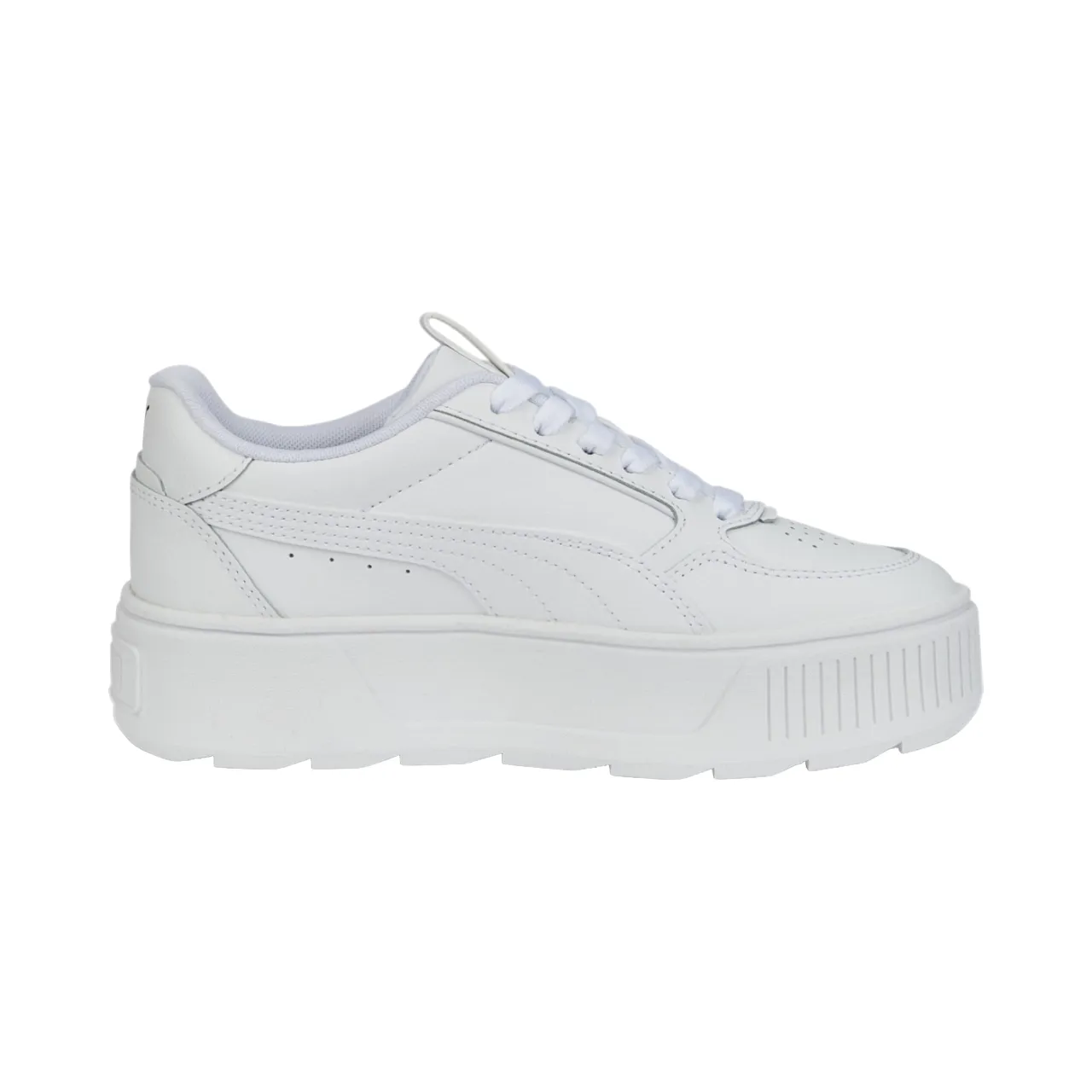 Orthopedic - friendly Puma scarpa sneakers da ragazza Karmen Rebelle 388420-01 bianco