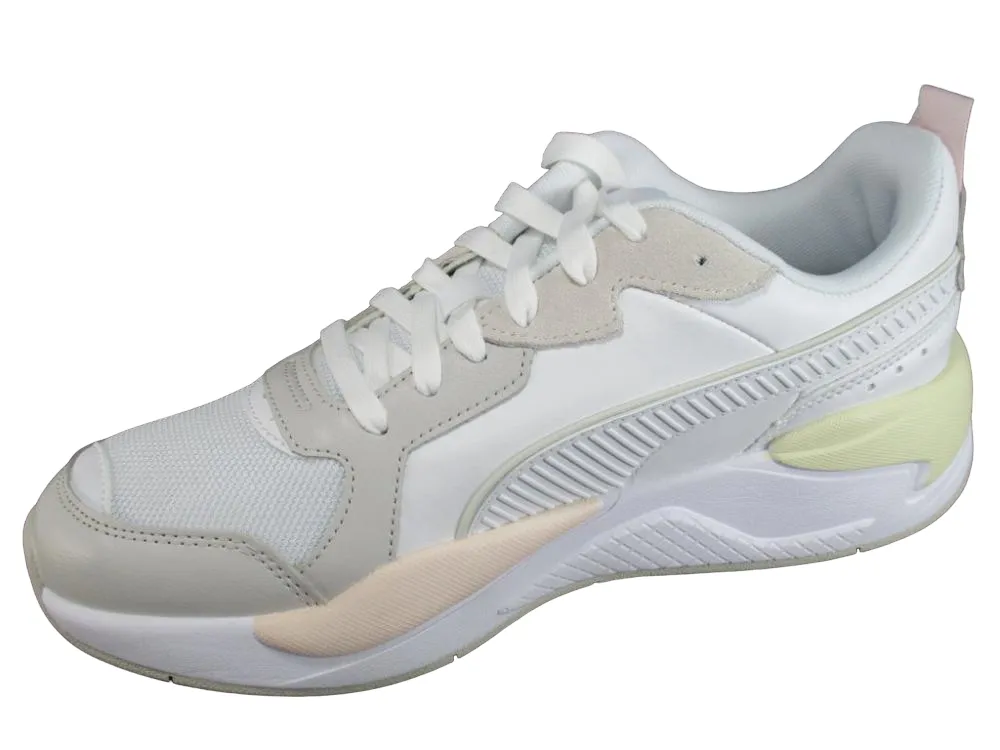stain - resistant Multi Purpose Use Puma scarpa sneakers sportiva da donna X-Ray Game 372849 04 bianco-grigio