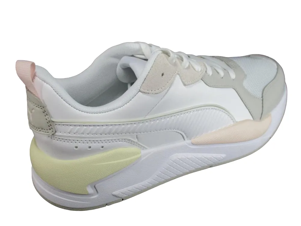 Puma scarpa sneakers sportiva da donna X-Ray Game 372849 04 bianco-grigio Torsional Rigidity Enhancer