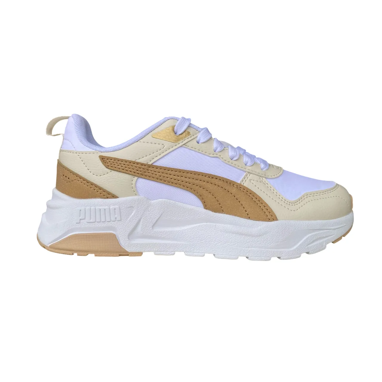 Lightweight Mesh Puma scarpa sneeakers da donna Trinity 2 Lite Aqua Metallic 400704-02 bianco-sasbbia-neve