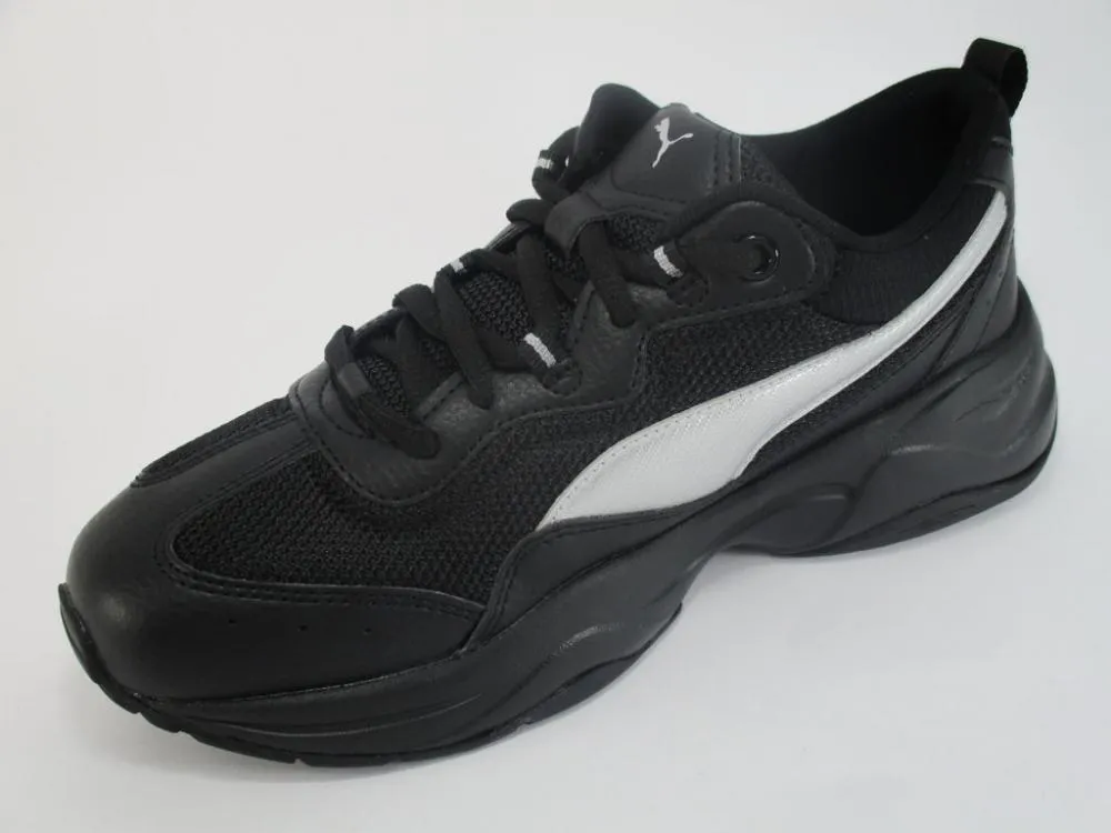 leather - upper - feature shoes Puma scarpa sportiva da donna Cilia 369778 15 nero argento