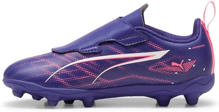 PUMA Unisex-Child Ultra Play Hook and Loop Firm Artificial Ground (Toddler/Little Big Kid) Sneaker
