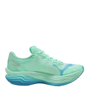 PUMA Women's Deviate NITRO Elite 3 Running Shoes in Mint Melt/Speed Blue AW25 All-day arch