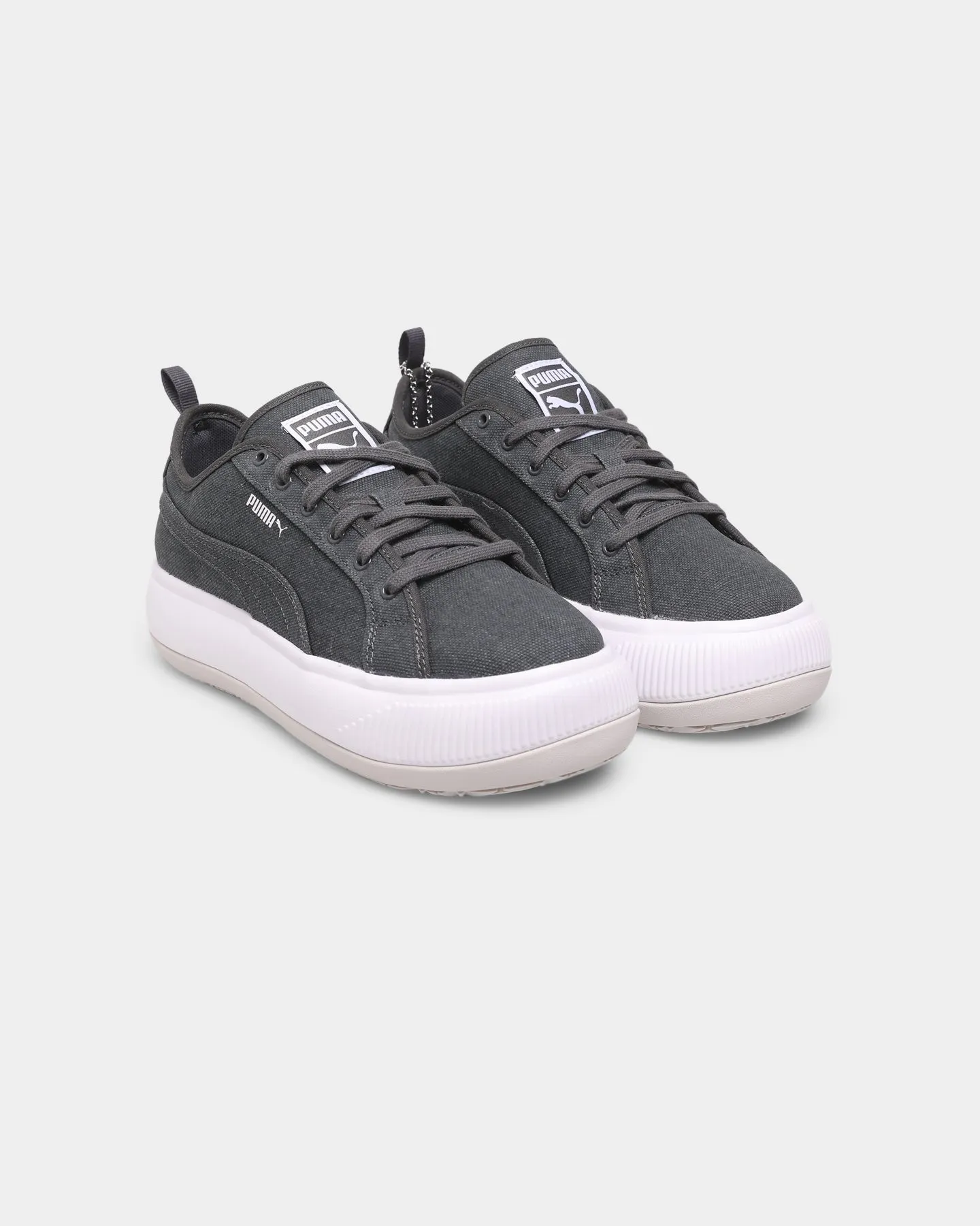 Puma Women's Suede MAYU Ebony/Puma White youth trend