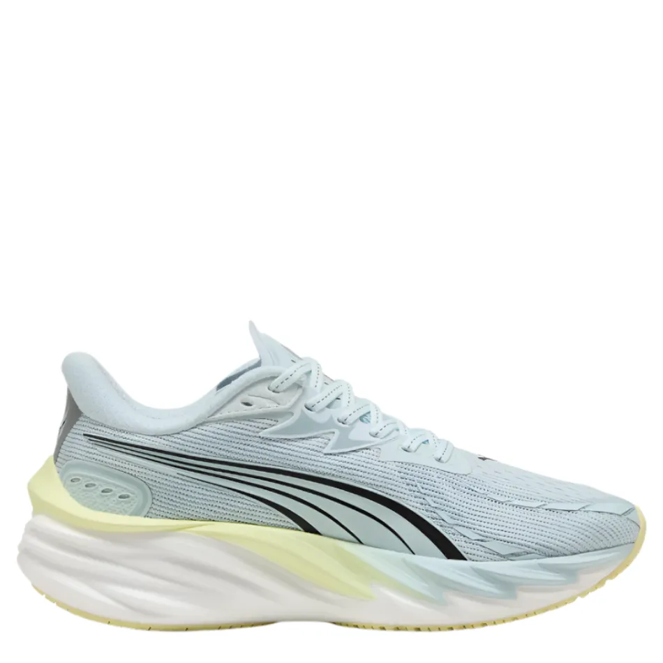 PUMA Women's Velocity NITRO 4 Running Shoes in Sea Glass/Gold Moon AW25 Agile Support Motion Stabilizer