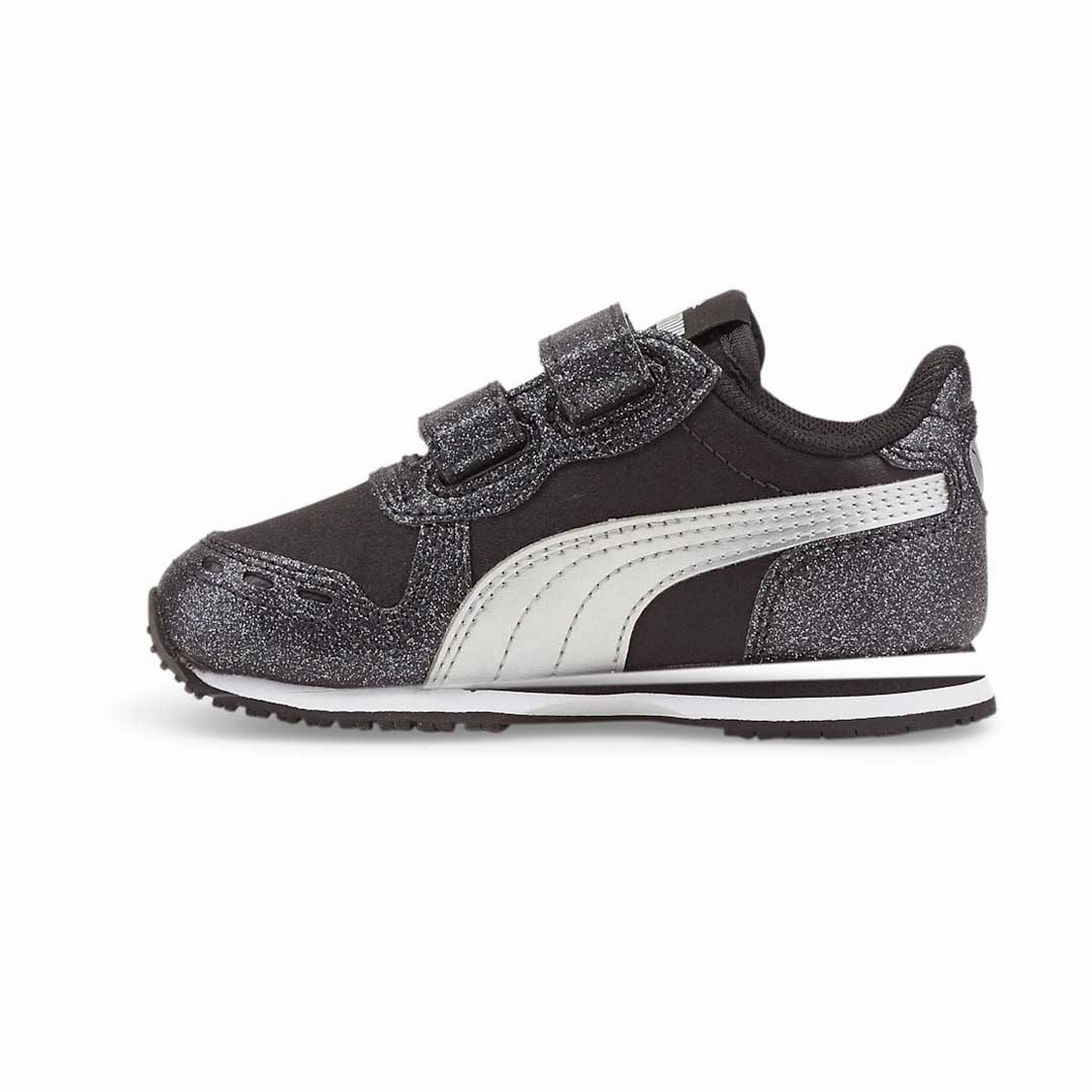 Puma - Kids' (Infant) Cabana Racer Glitz V Shoes (370986 10) Rubber Traction