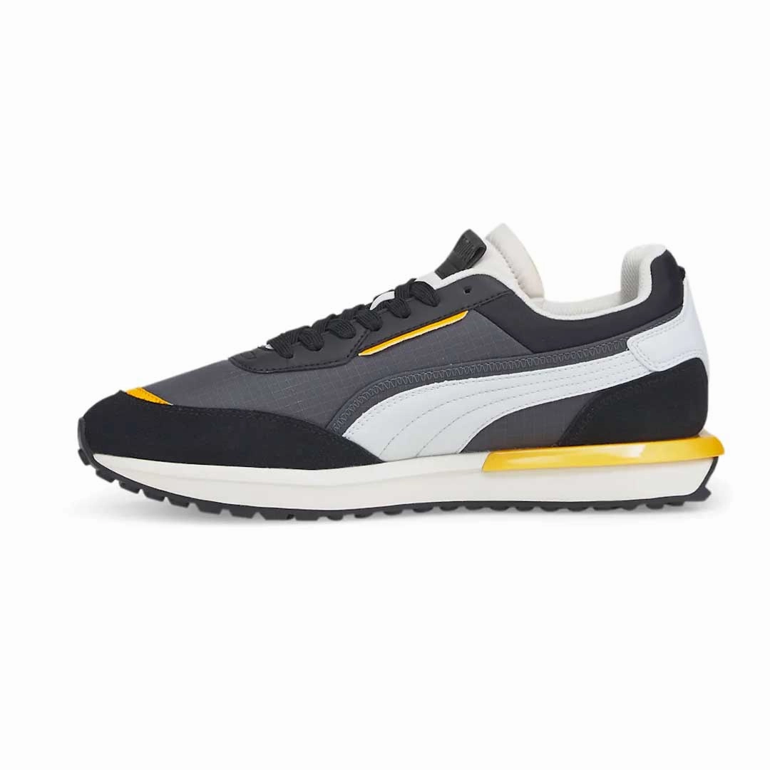 Synthetic Leather Blend Puma - Kids' (Junior) City Rider Electric Shoes (382667 04)
