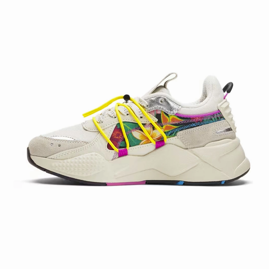 Puma - Kids' (Junior) RS-X Papered Shoes (387905 01) Slip On Construction