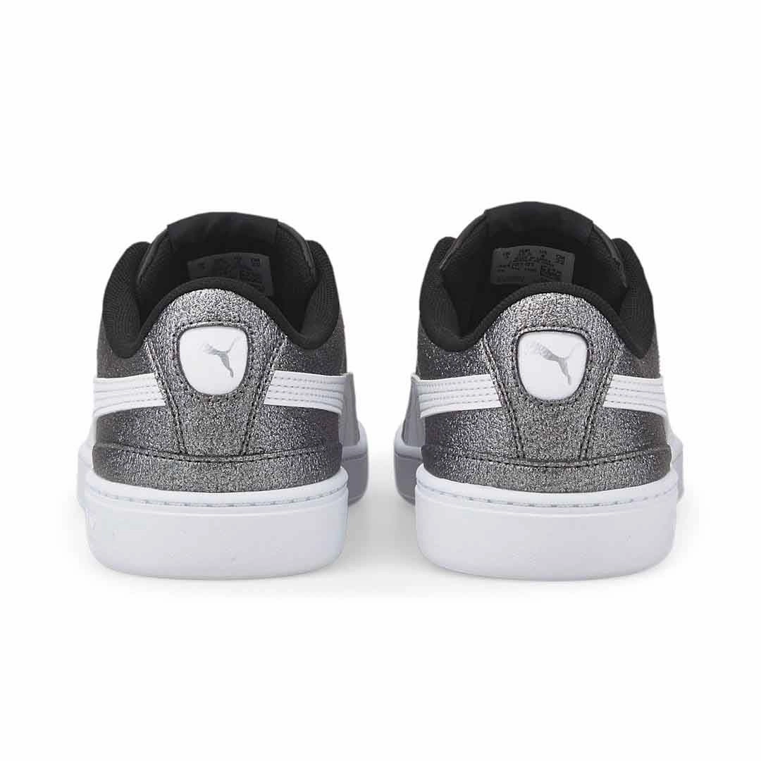 Puma - Kids' (Junior) Vikky V3 Glitz Shoes (384701 01) Traction Control Adaptive Lace Tension