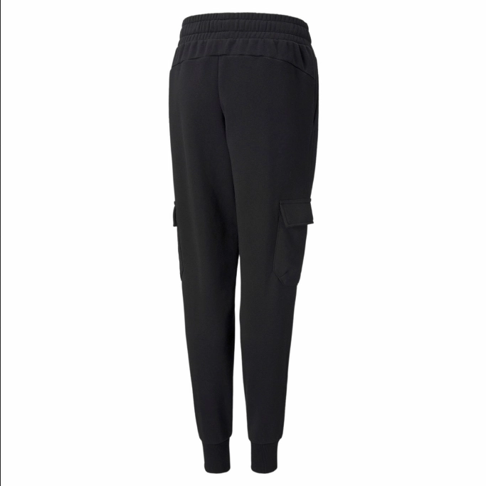 Puma Alpha Cargo Sweat Pants FL cl B 532478 01 black WrinkleResistantMaterial