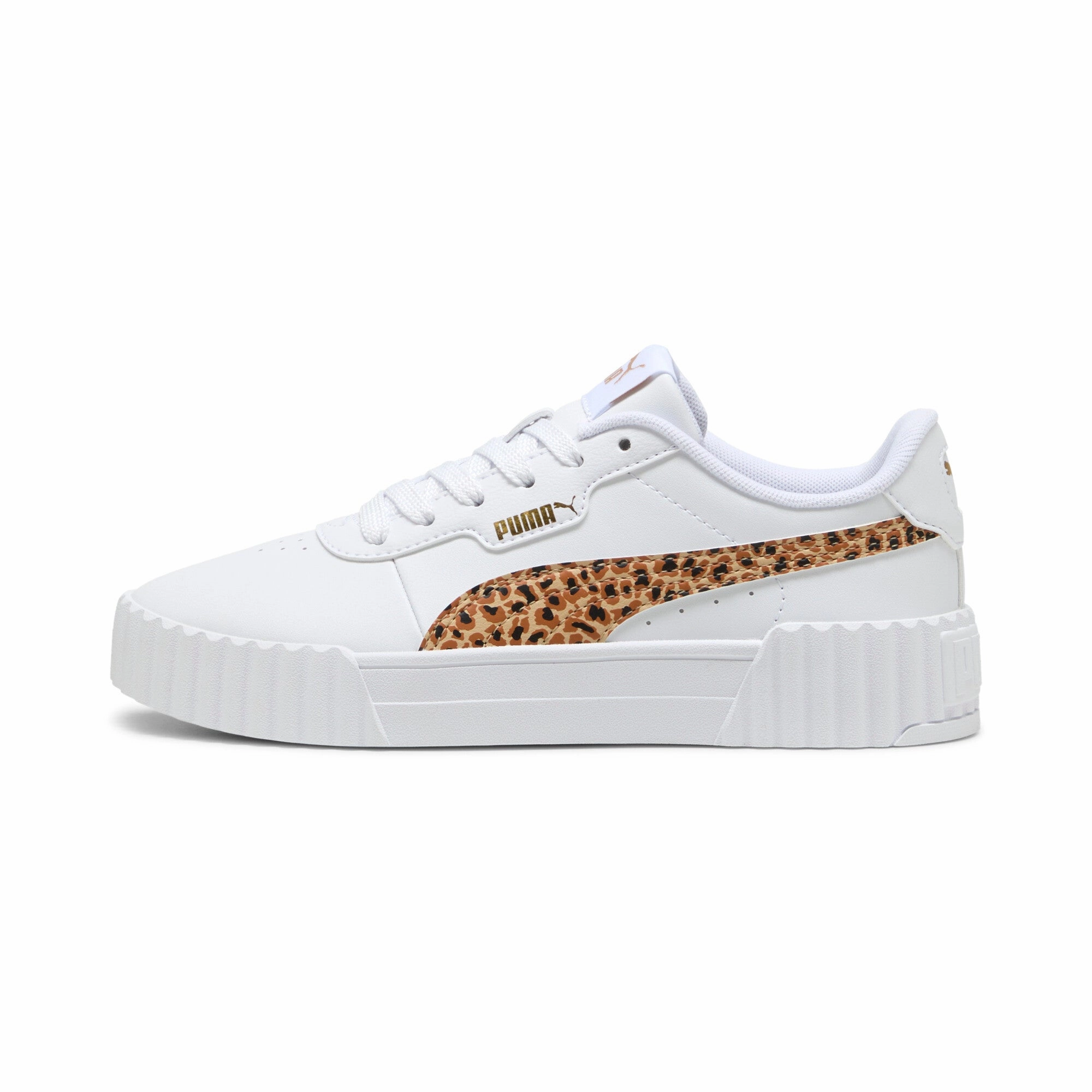 Outdoor Stroll PUMA Big Kids' Girls' Carina 3.0 Animal Sneakers