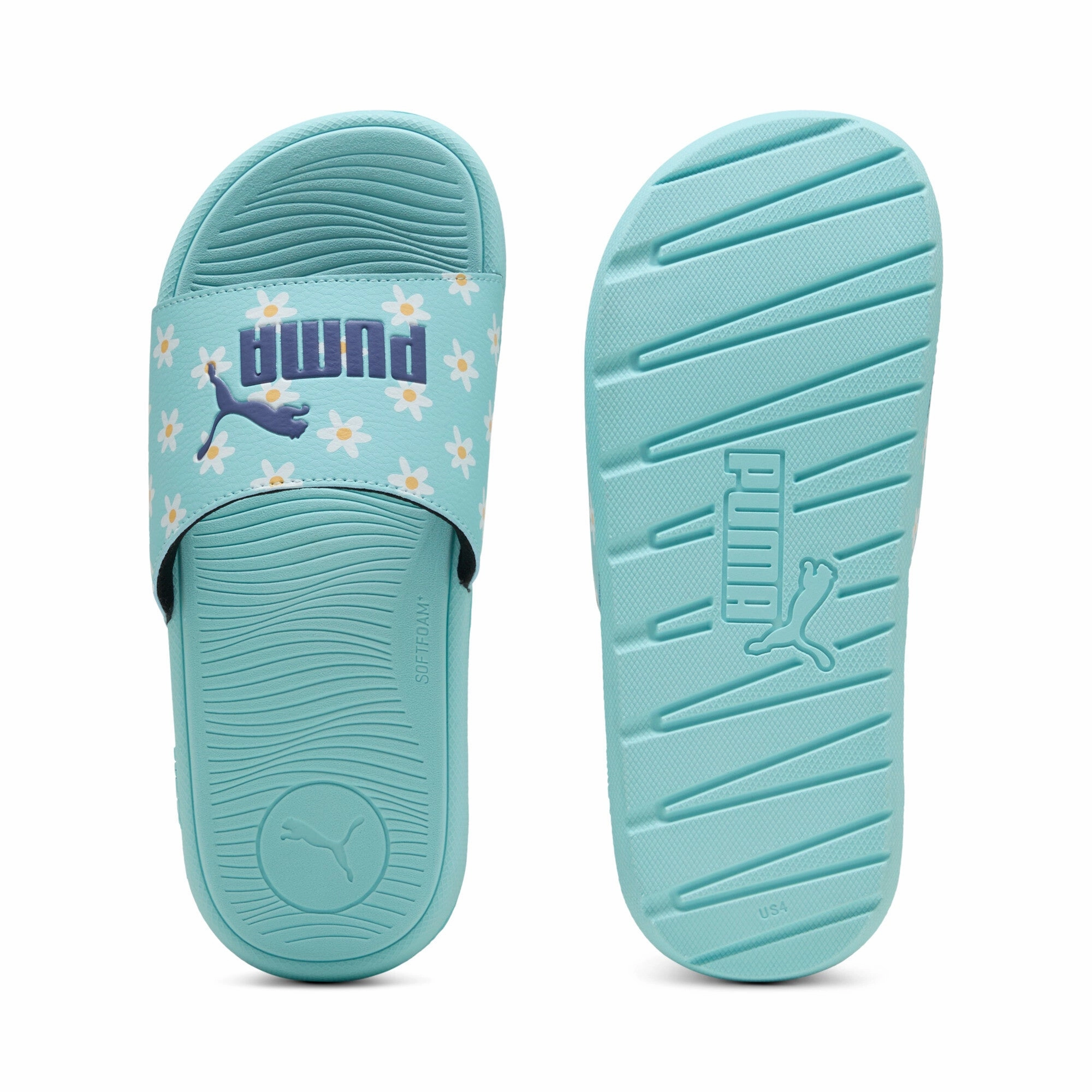 Active Walk PUMA Big Kids' Girls' Cool Cat 2.0 Daisies Sandals