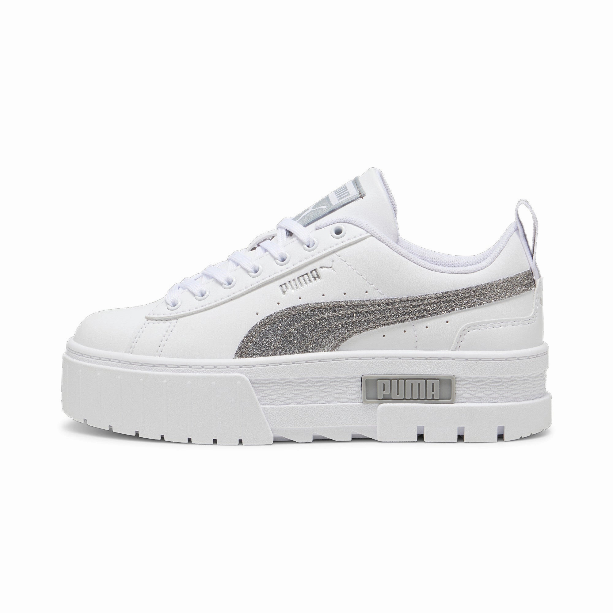 PUMA Big Kids' Girls' Mayze Glitter Sneakers Gym workout