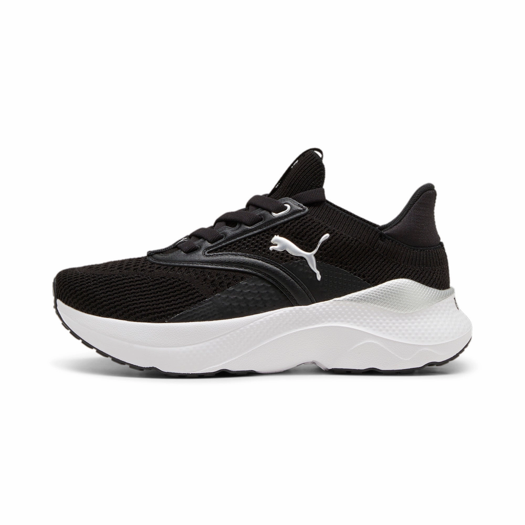 PUMA Big Kids' Girls' SOFTRIDE Mayve Running Shoes Quick Lacing System Contoured Footbed Geometry