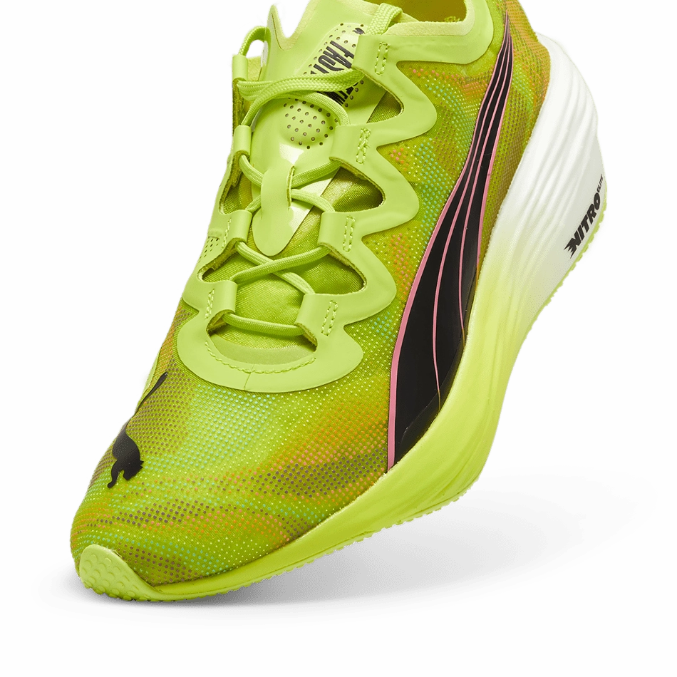 Puma Fast-FWD Nitro Elite Psychedelic Rush Men's  Running Shoes SS24 Lime Pow-Puma Black-Poison Pink Personalized Training Plans high - heeled shoes