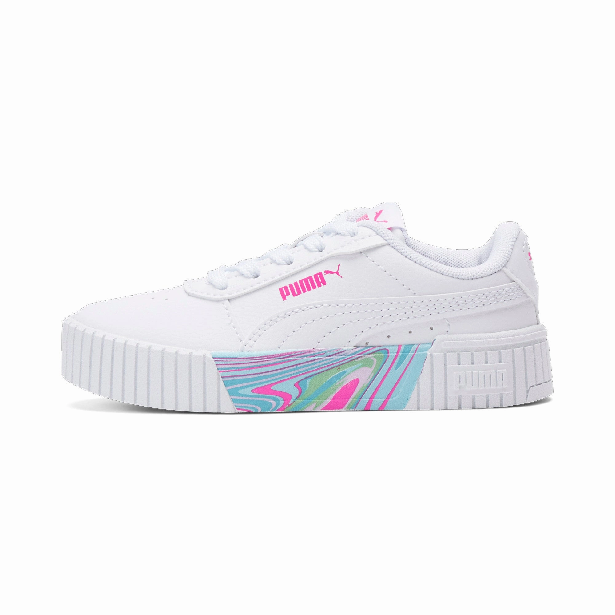 Sporty Vibes Push Harder PUMA Little Kids Girls' Carina 2.0 Whipped Dreams Toddlers' Shoes