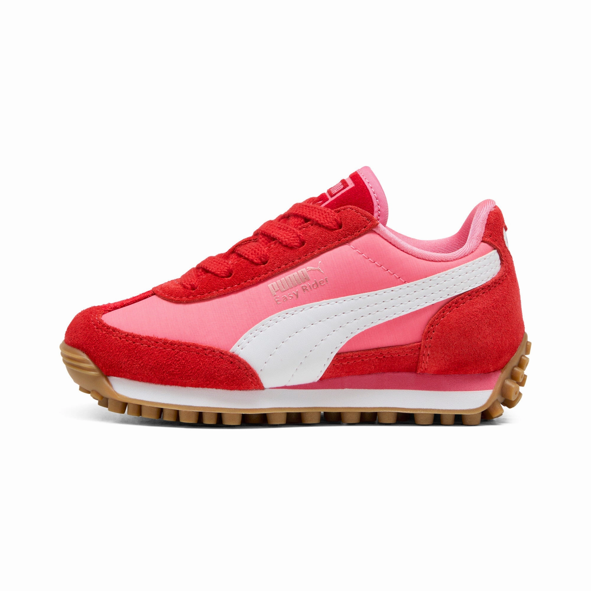 Compact Build Breath Grip PUMA Little Kids Girls' Easy Rider Love Sneakers
