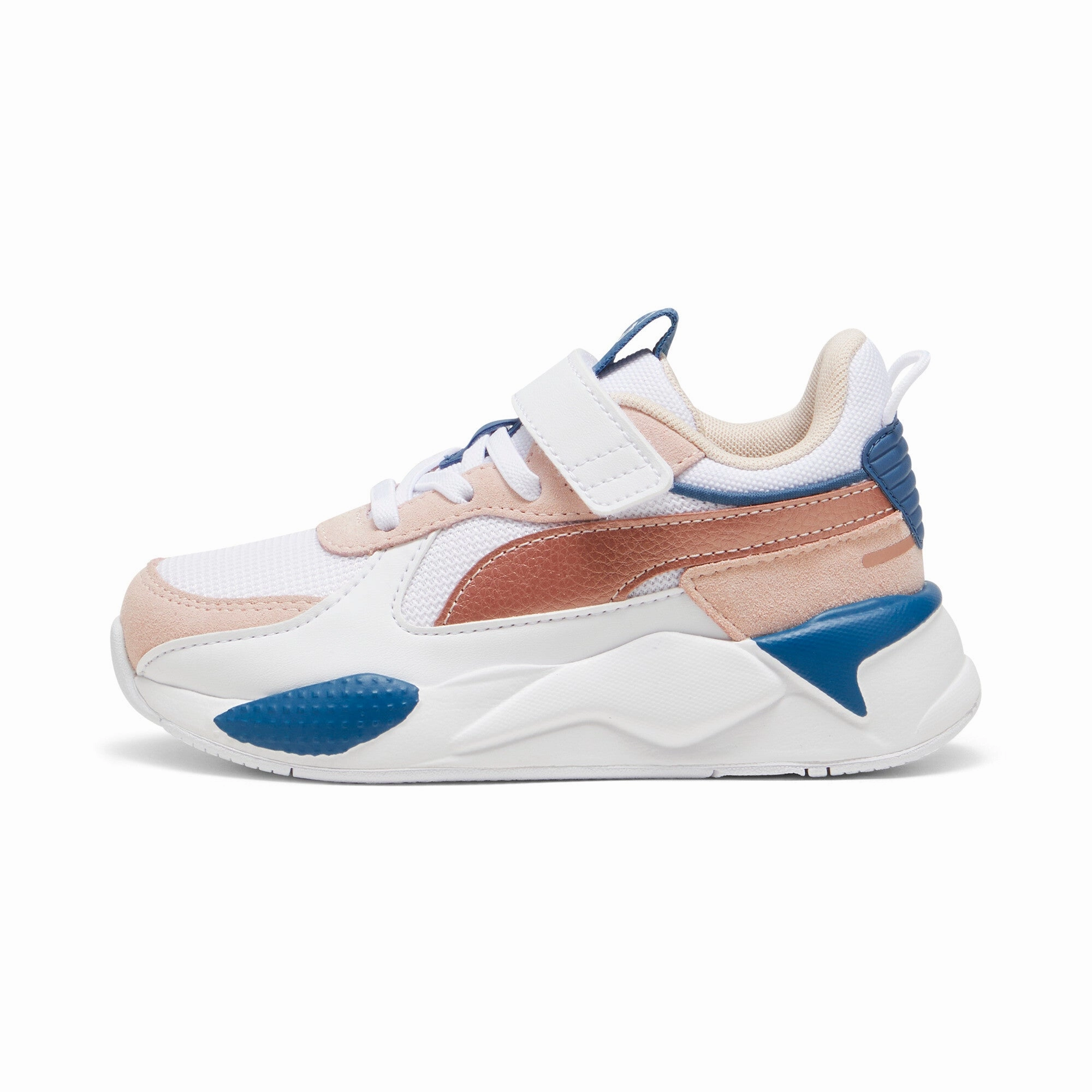 Relaxed Step Multi-functional breathability PUMA Little Kids Girls' RS-X Metallic Alternative Closure  Sneakers Kids
