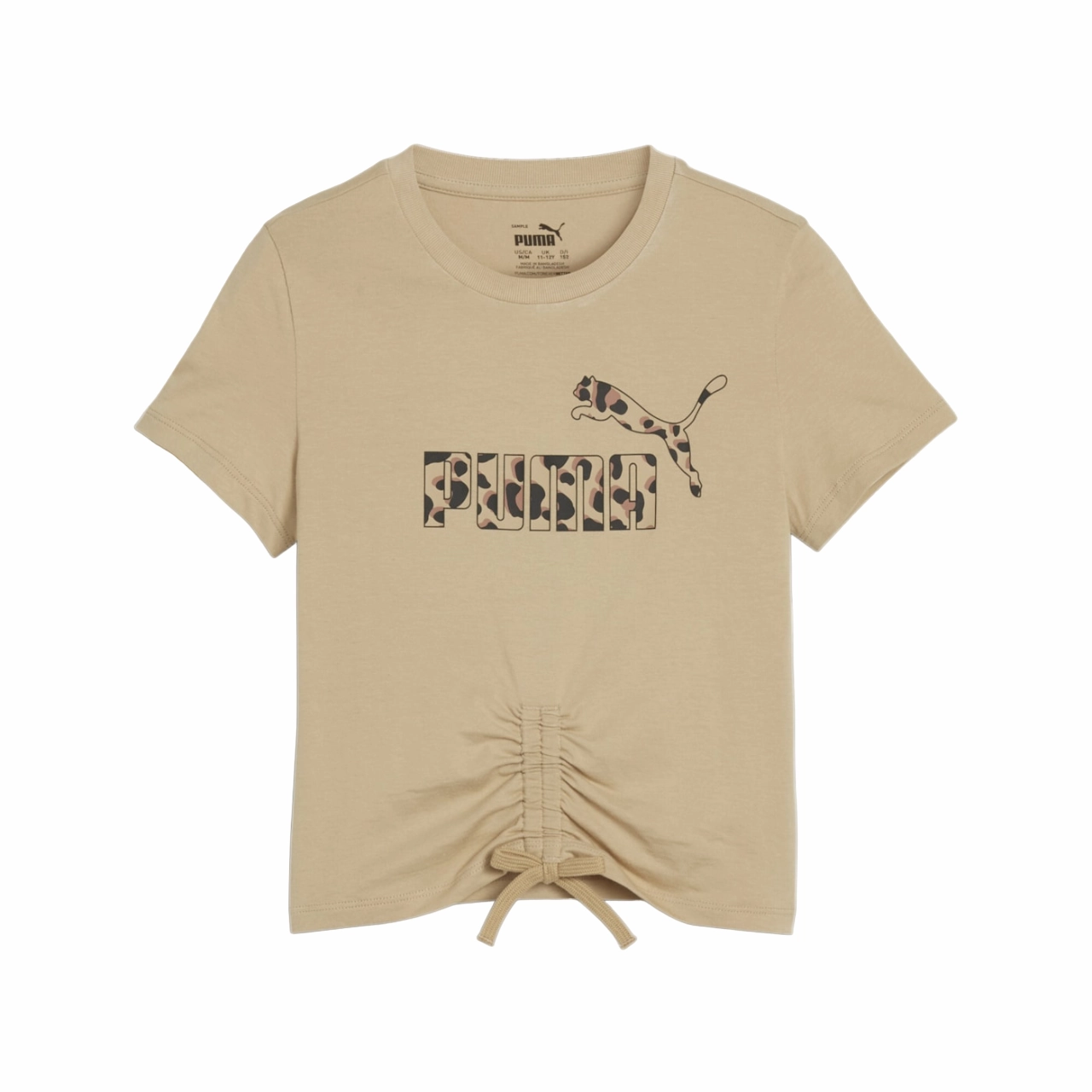 Airflow Ventilation Design Puma maglietta manica corta da ragazza Ess  Animal 679417-83 tortora