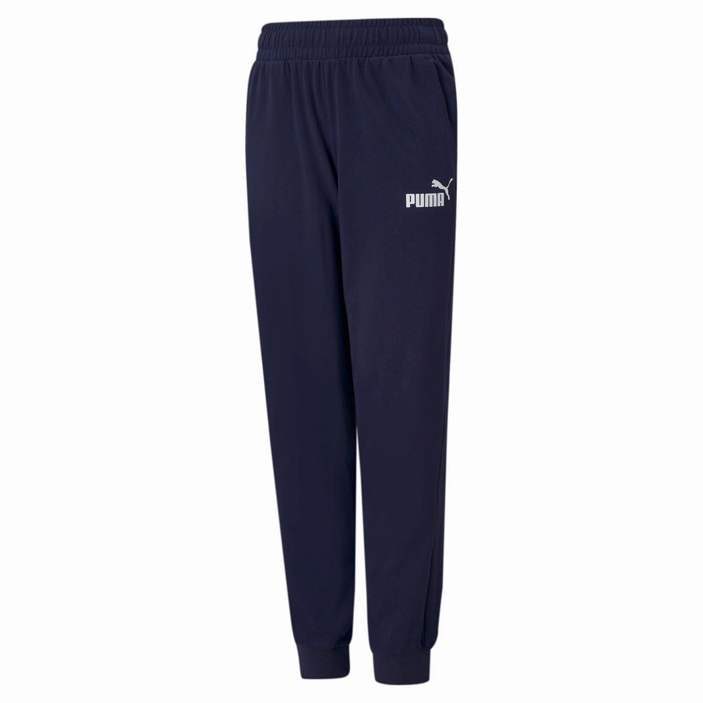 Workout Shorts Puma Pantalone sportivo da ragazzo in cotone Jersey ESS Pants cl 586977 06 blu