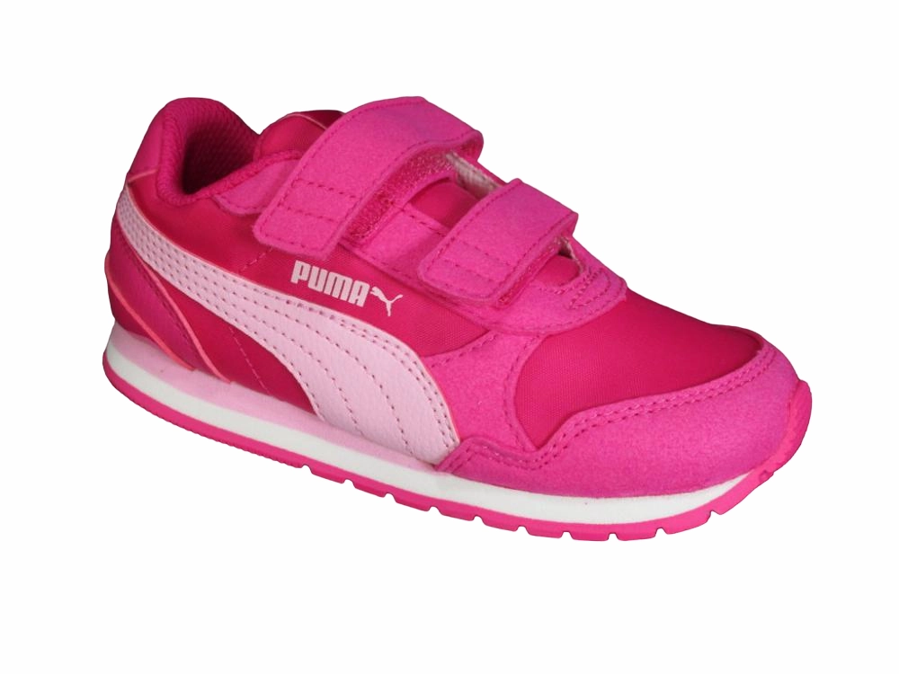 low - top mobility Puma scarpa con velcro da bambina Runner v2 365295 12