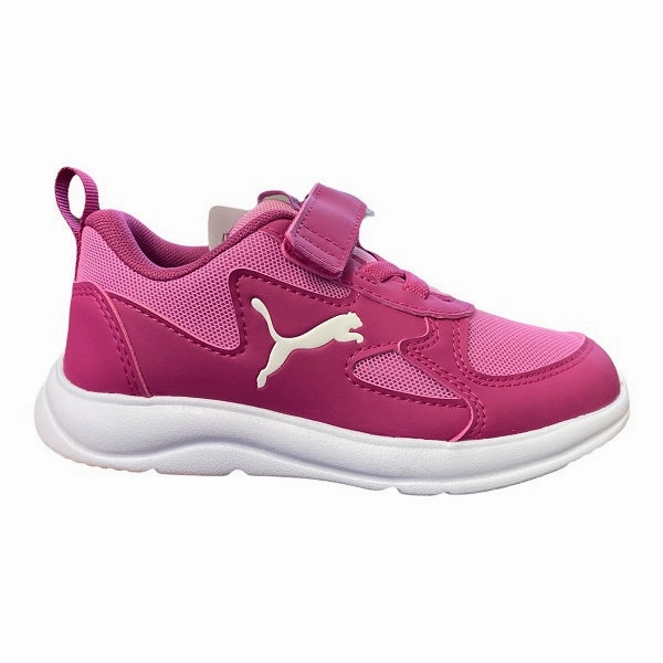 Puma scarpa da ginnastica da bambina Fun Racer 192971 12 fucsia bianco Torsion Control Frame Sweat - wicking