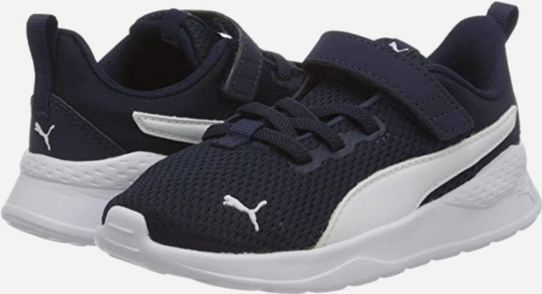 eco - friendly - feature shoes Puma scarpa da ginnastica da bambino Anzarun Lite AC Inf 372010 04 Peacoat-Puma White