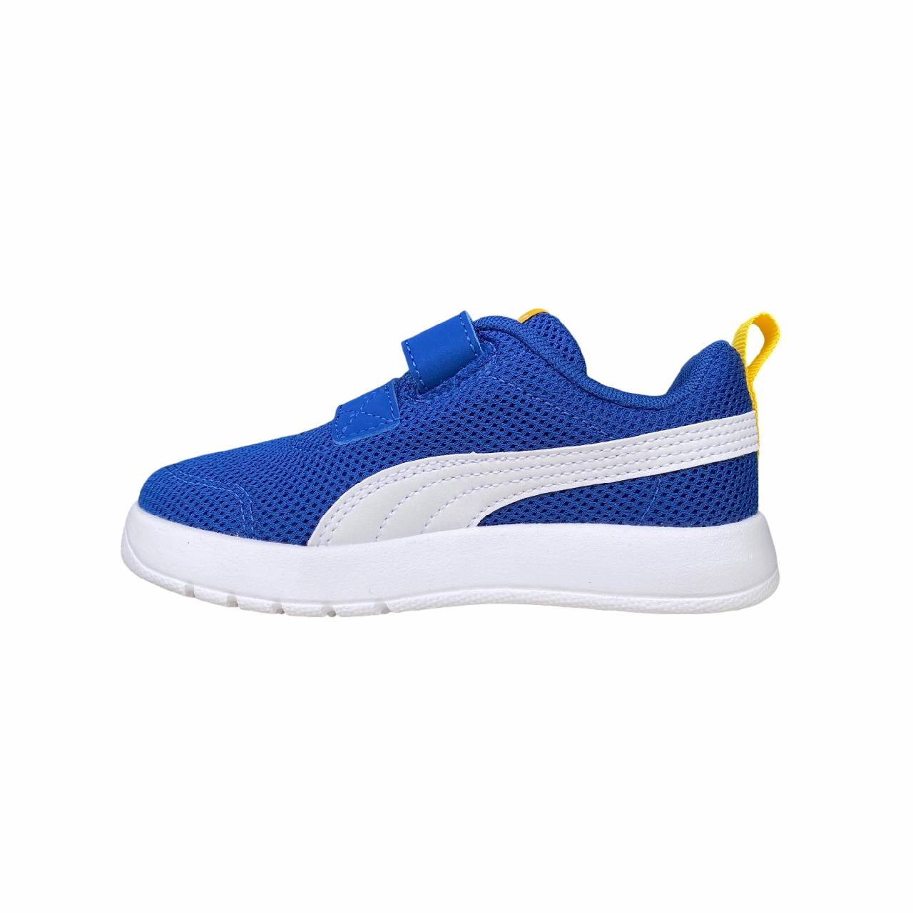 multi - surface running shoes running in low - altitude areas Puma scarpa da ginnastica da bambino Courtflex V3 Mesh PS 398085-05 blu