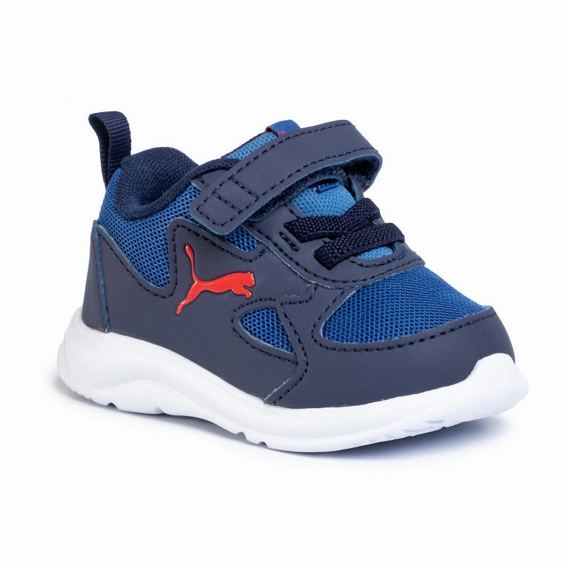 PUMA scarpa da ginnastica da bambino Fun Racer AC Inf 192972 03 bright cobalt running with group shoes running in a small town shoes