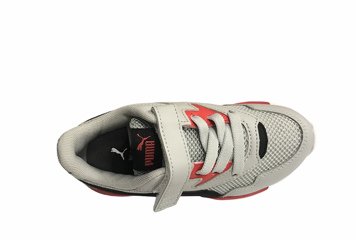 Traction lugs plastic - finish - design shoes Puma scarpa sneakers da bambino X-Ray Lite AC Ps 374395 13 bianco sporco-nero-rosso