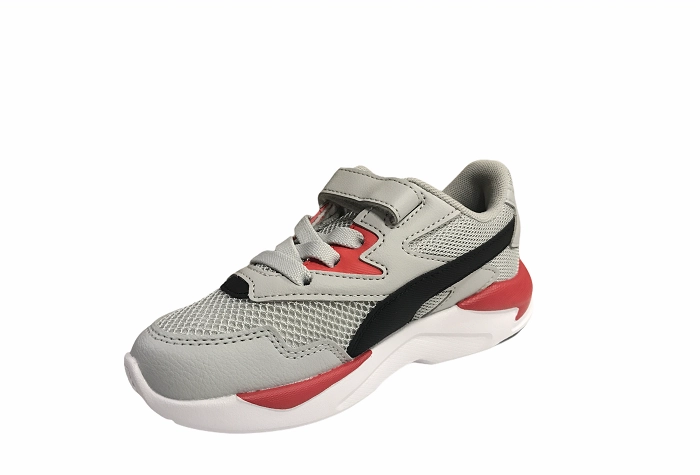 Puma scarpa sneakers da bambino X-Ray Lite AC Ps 374395 13 bianco sporco-nero-rosso sports shoe gear