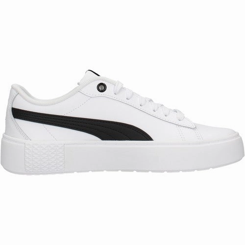 ancient - themed running shoes Puma scarpa sneakers da donna con zeppa Smash Platform v2 L 373035 02 bianco