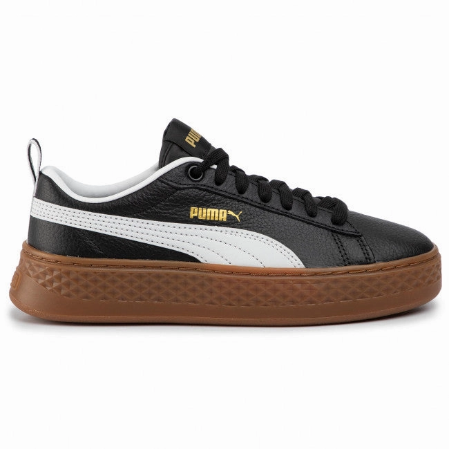 Heel lock Puma scarpa sneakers da donna Smash Platform 366926 03 nero
