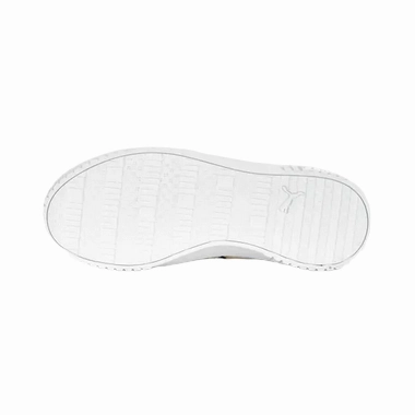 Puma scarpa sneakers da ragazza Carina 2.0 Animal 392024 01 bianco nero oro High Traction