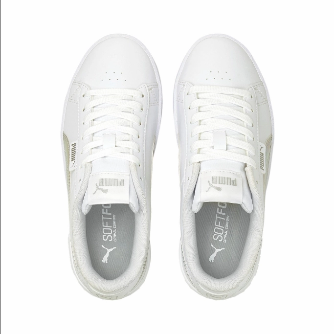 Concrete Ventilated Uppers Puma scarpa sneakers da ragazza Jada Rainbow 382661 01 bianco argento