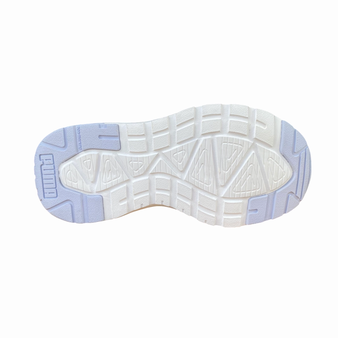 flat - footed shoes Puma scarpa sneakers da ragazza Trinity Lite Blurry 402266-01 bianco-malva